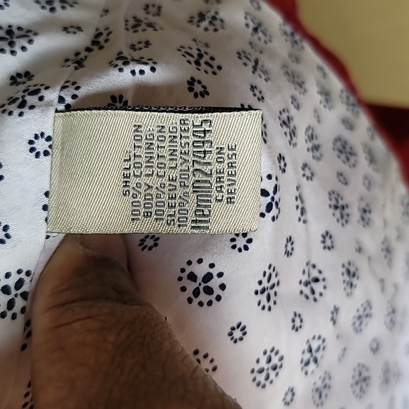 L L Bean women’s blazer IN RED SIZE 14 P - Picture 7 of 8